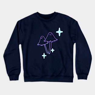 Shrooms and sparkles Crewneck Sweatshirt